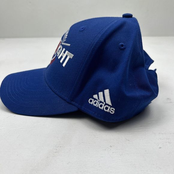 2015 KU Kansas Jayhawks Adidas Adjustable Hat Blue 11 Straight Big 12 Champs - Picture 4 of 6